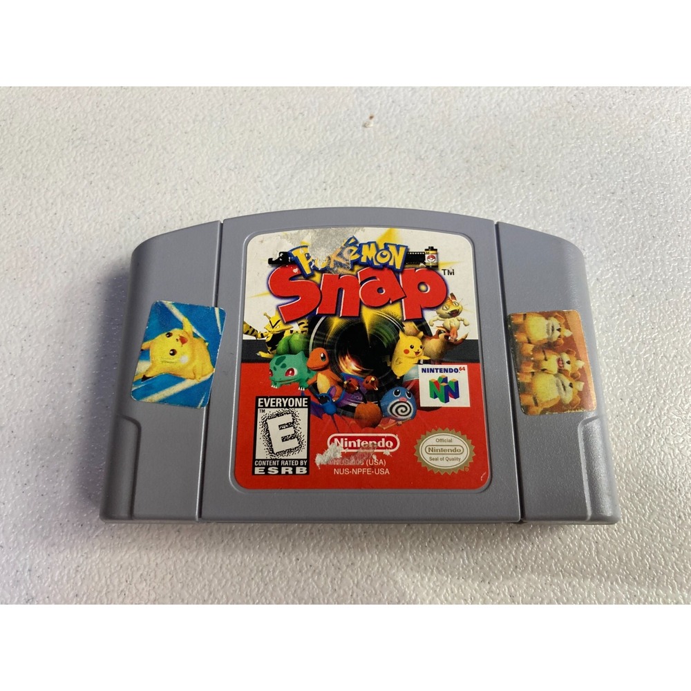 Pokemon Snap Nintendo 64 1999 Cart Only Tested Authentic Pikachu Charmander